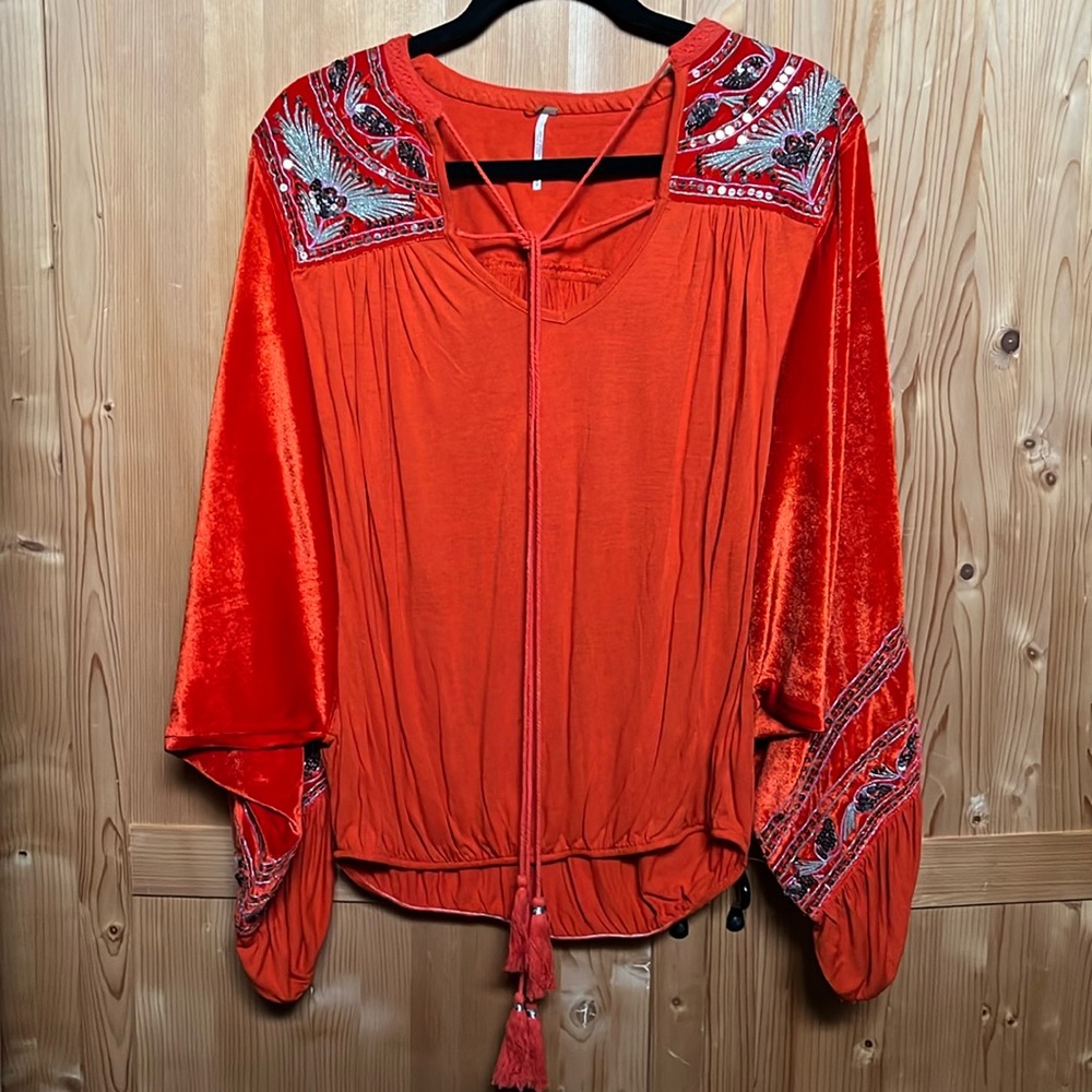 Free People Hearts Aflame Top - Picture 4 of 16